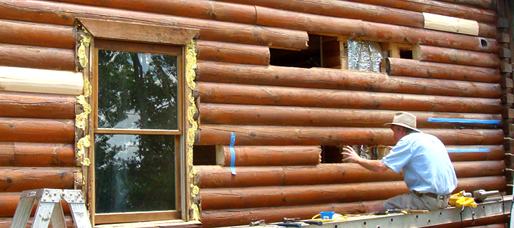 Log Home Repair Fresno, Ohio